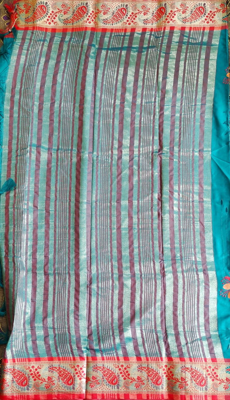 Mercerised Cotton Silk Saree
