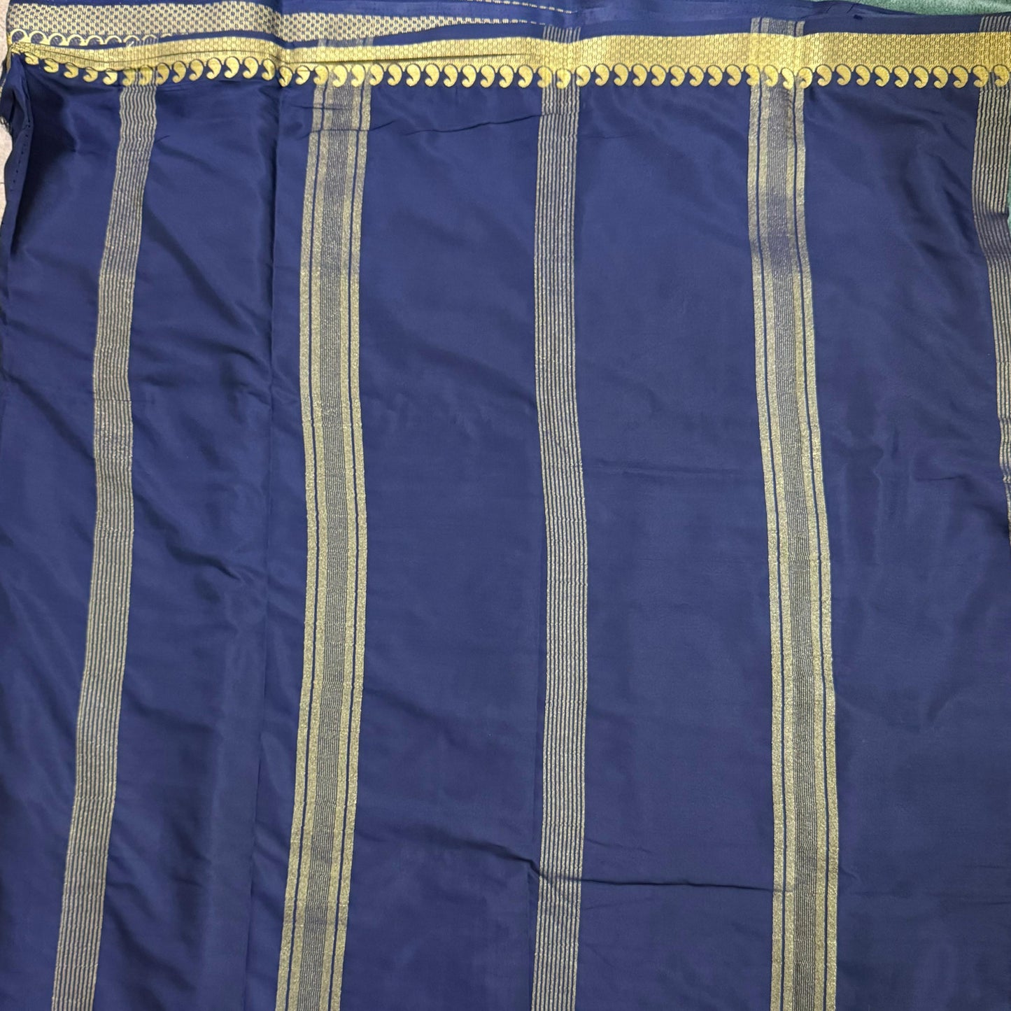 Semi Mysore Crepe Silk Saree