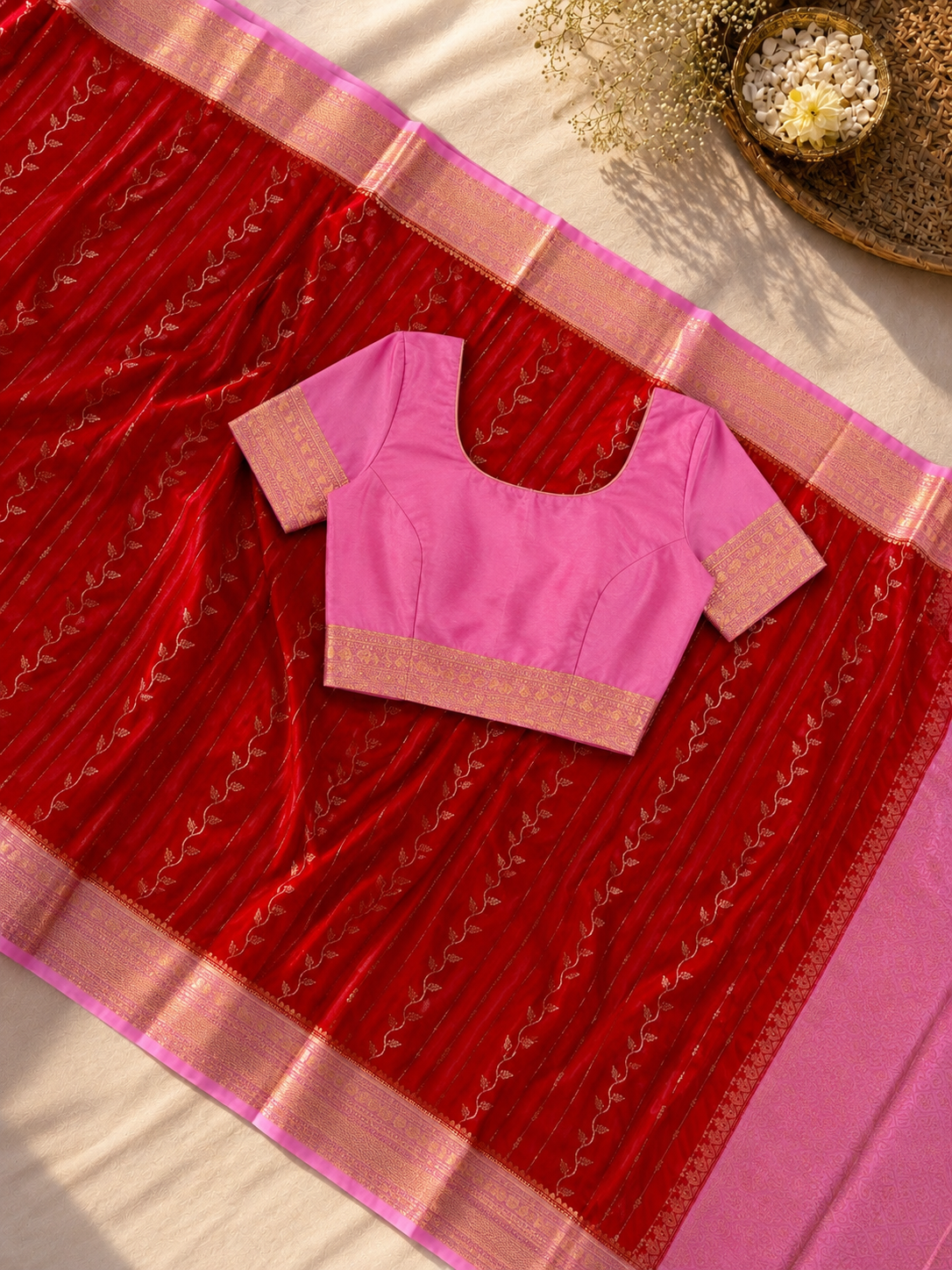 Banarasi Chiniya Silk Saree