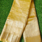 Golden Banarasi Handwoven Tissue silk Saree