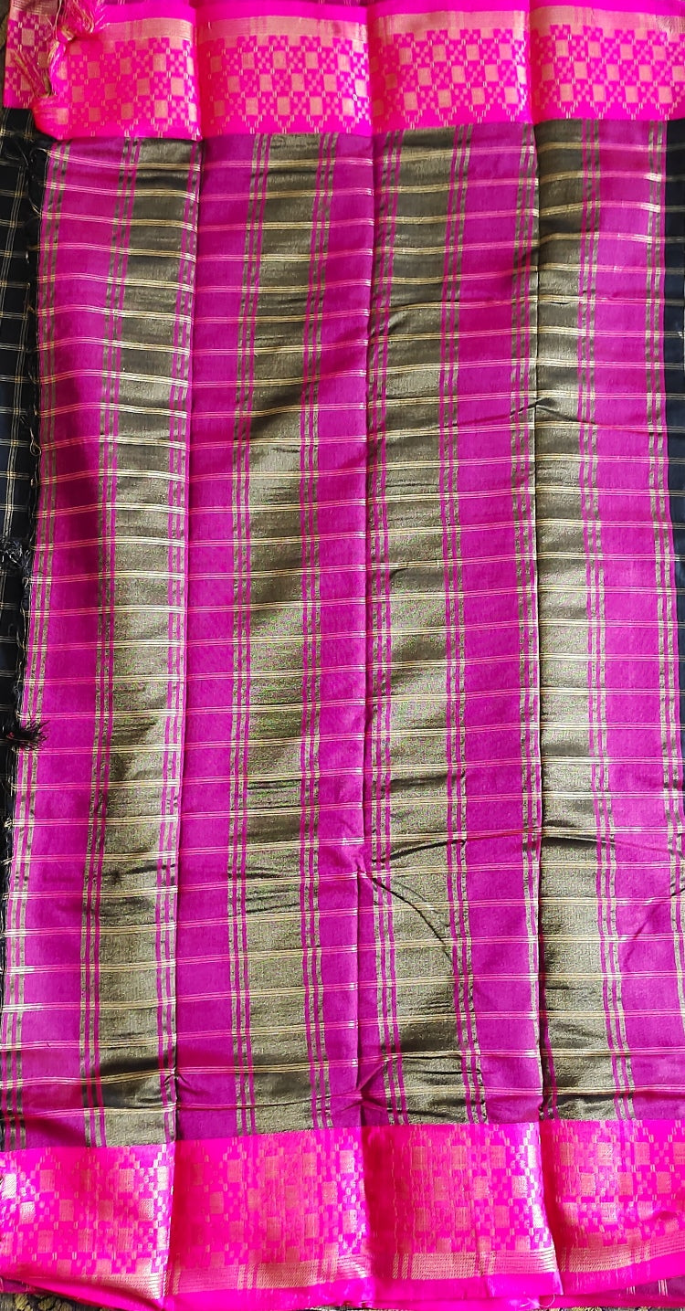 Checks Silk Saree