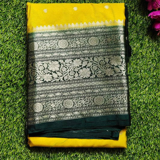 Handwoven Banarasi  Wam Silk Saree