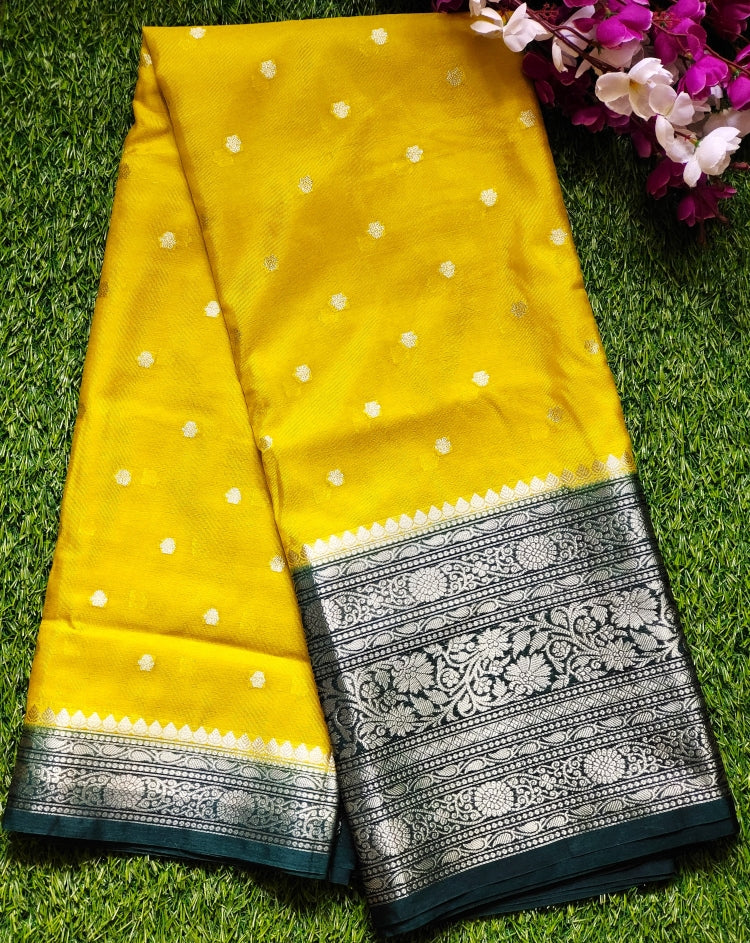 Handwoven Banarasi  Wam Silk Saree