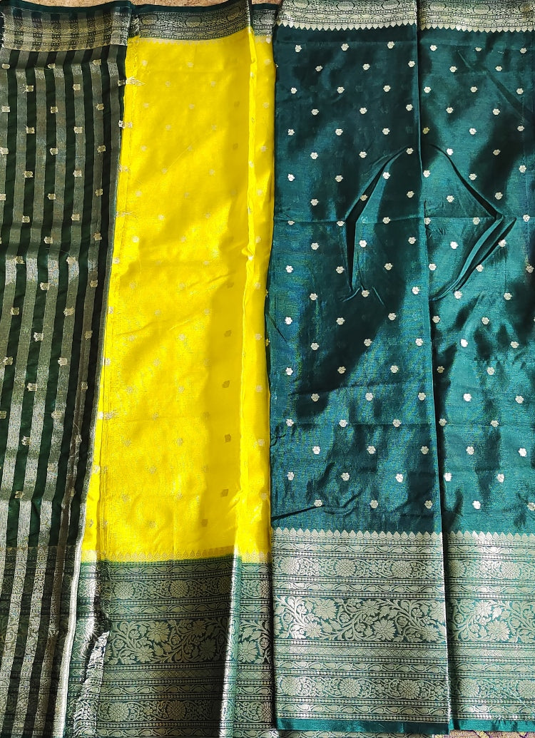 Handwoven Banarasi  Wam Silk Saree