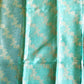 Blue Warm Silk Check Saree