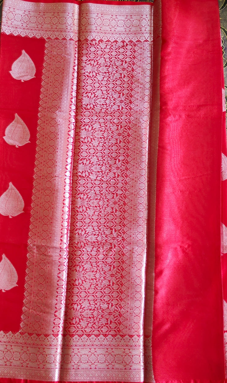 Red Warm Silk Saree