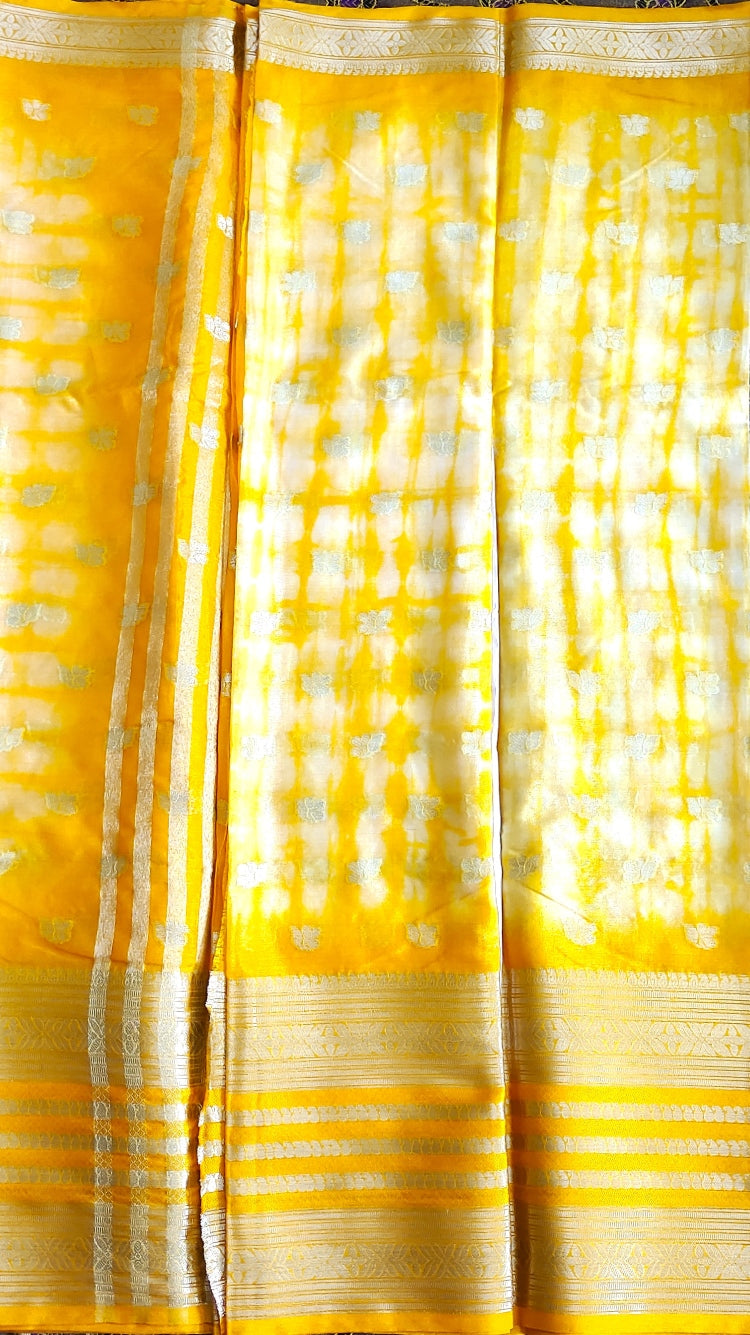 Yellow Wam Silk Saree