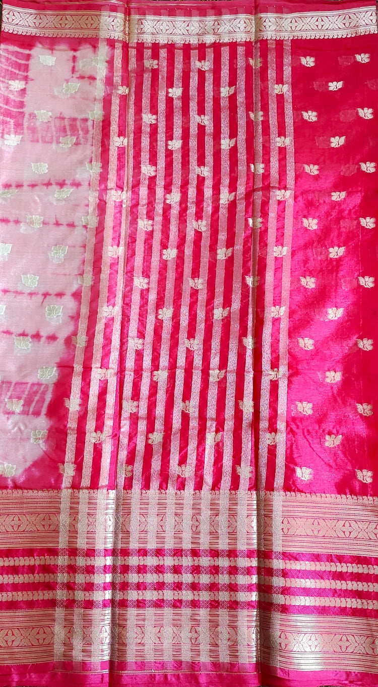 Pink Wam Silk Saree