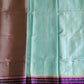 Blue Handwoven Banarasi Wam Silk Saree