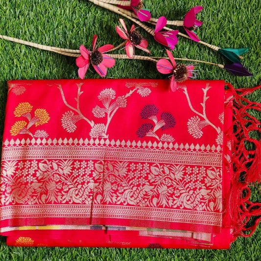 Minakari Silk Saree