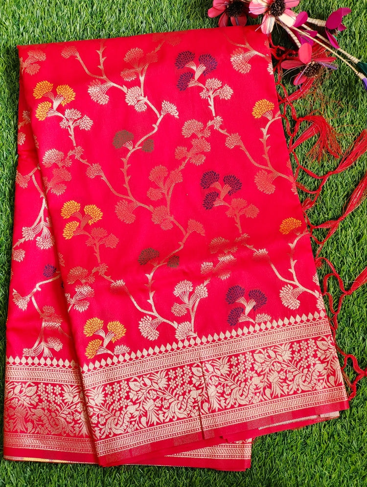 Minakari Silk Saree