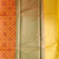 Printed Handwoven Banarasi Kora Muslin Tanchui Saree