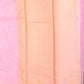 Pink and Yellow Banaras Kora Muslin Saree