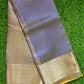 Blue Banarasi Handwoven Tissue Saree