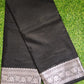 Black Wam Silk Saree