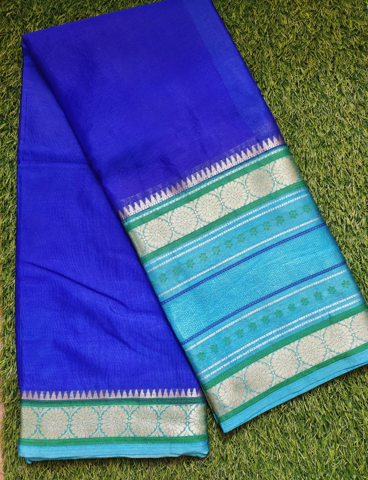 Blue Warm Silk Saree