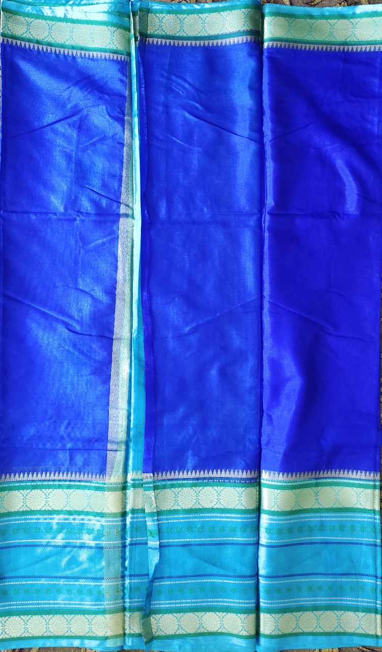 Blue Warm Silk Saree