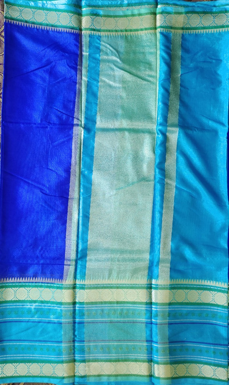 Blue Warm Silk Saree