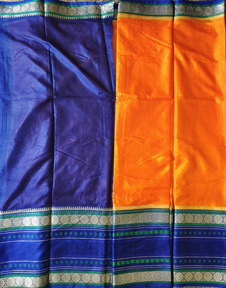 Orange Warm Silk Saree