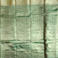 Green Banarasi Handwoven Crush Tissue Silk Saree