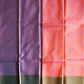 Pink Banarasi Kora Muslin Saree