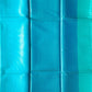 Light Blue Banaras Kora Muslin Saree