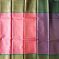 Light Pink Banaras Kora Muslin Saree