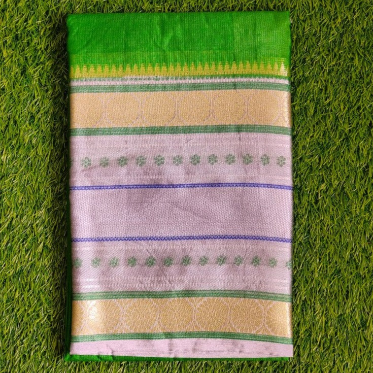 Green Warm Silk Saree