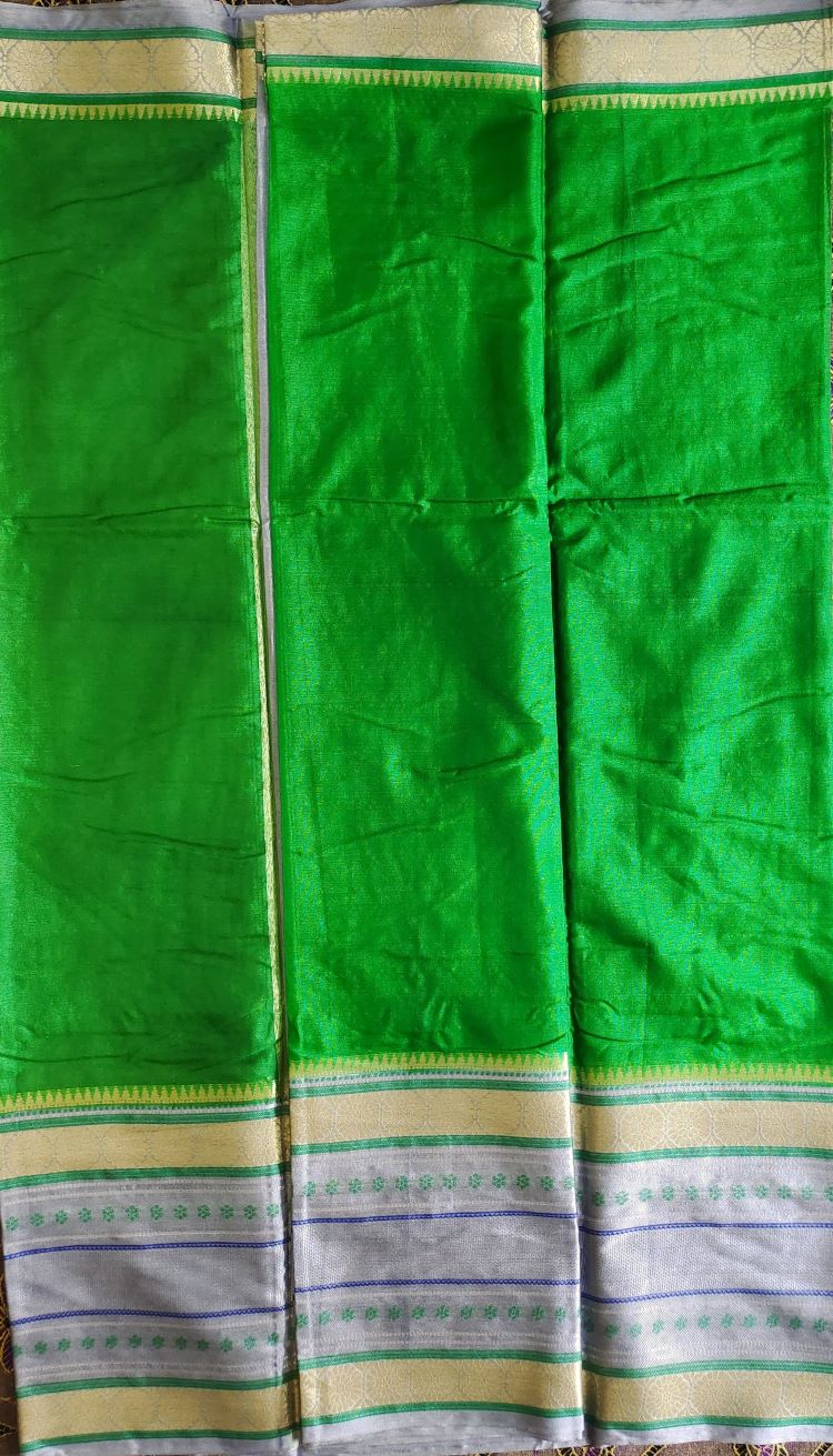 Green Warm Silk Saree