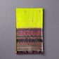 Banarasi Semi Georgette Soft Silk Saree  – Lime Green & Black Contrast