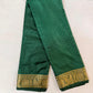 Emerald Green Zari Crepe Silk Saree