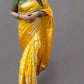 Banarasi Warm Silk Saree in Yellow